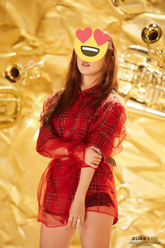foto MiYeon-gidle-emoji