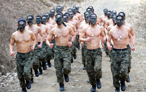 kosakata profesi - tentara korea selatan jpg